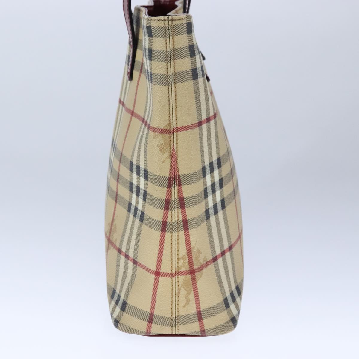 Burberry Nova Check Beige Canvas Tote Bag ( )