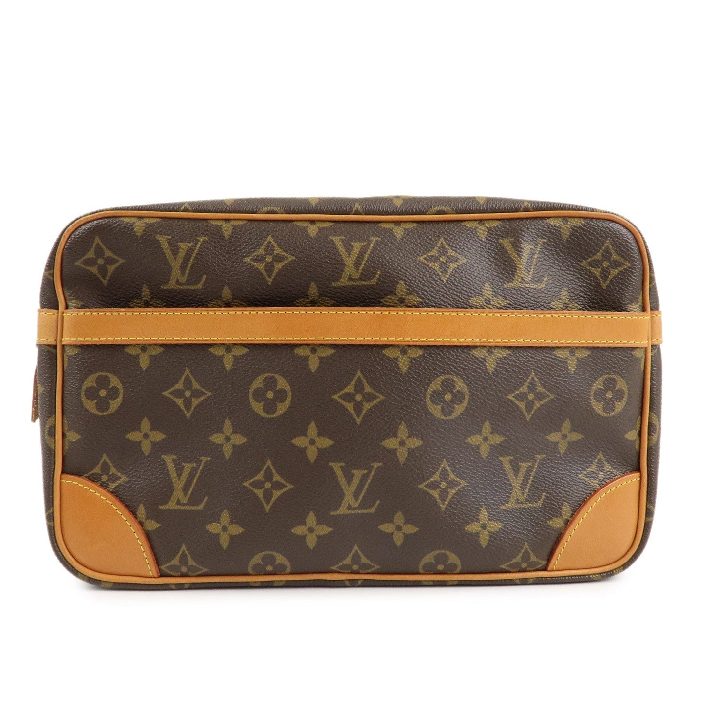 Louis Vuitton Monogram Compiegne 28 Pouch Clutch Bag M51845