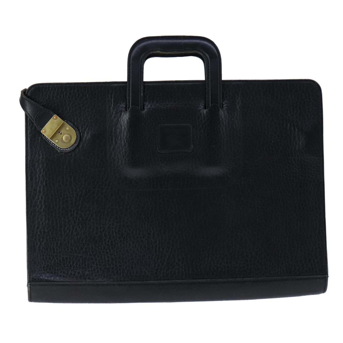 Burberry Black Leather Briefcase Bag ( )