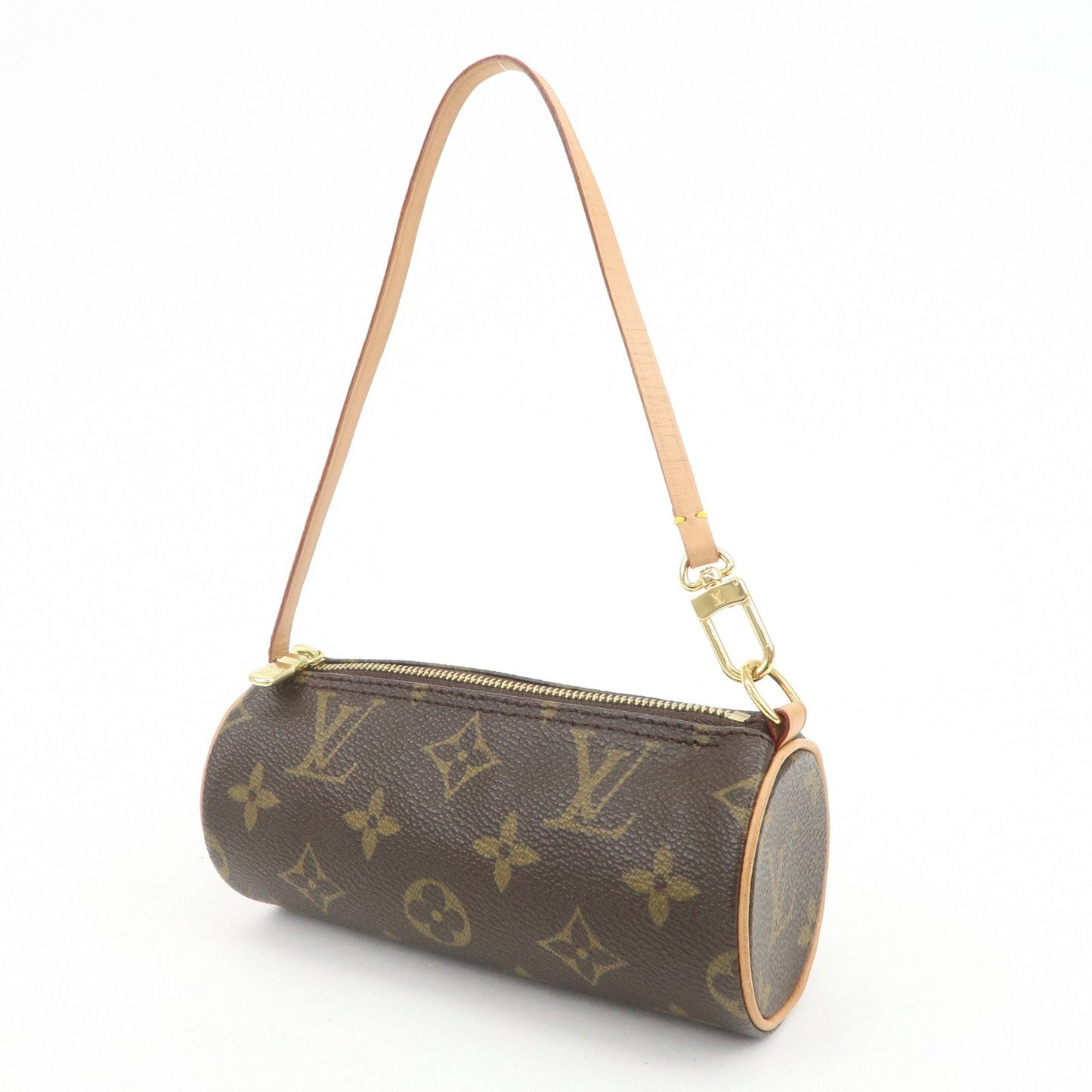 Louis Vuitton Monogram Mini Pouch for Papillon Bag New Style Brown