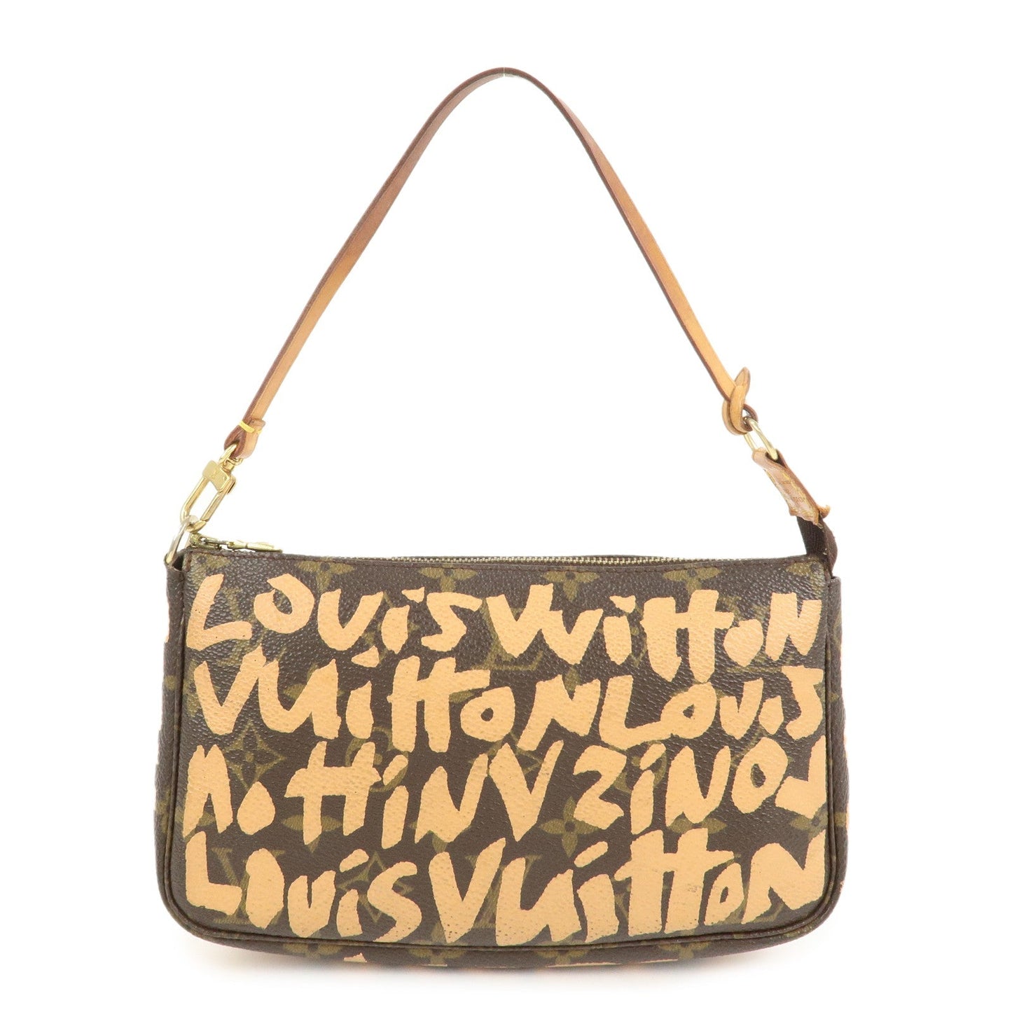 Louis Vuitton Monogram Graffiti Pochette Accessoires HandBag M92193
