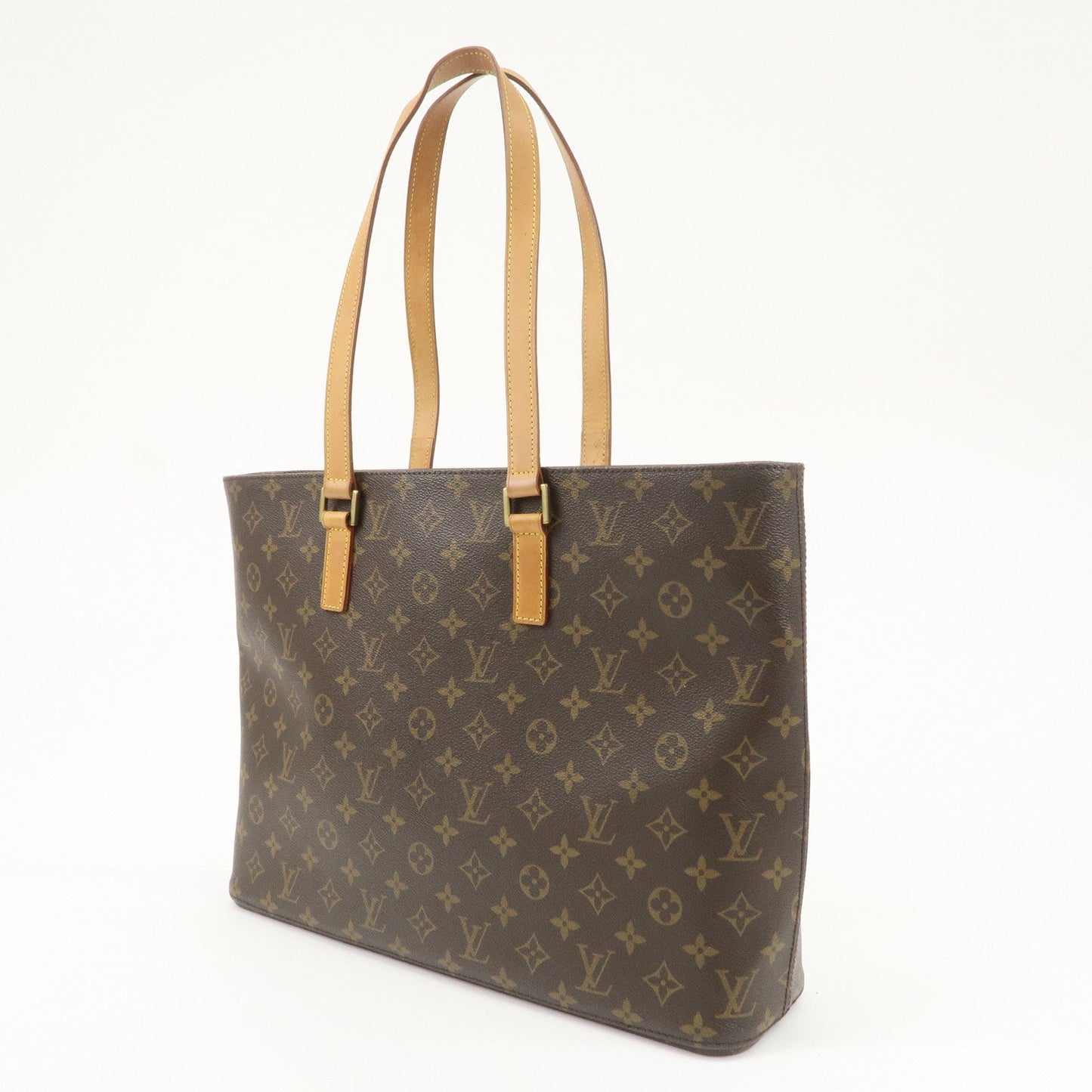 Louis Vuitton Monogram Luco Tote Bag Hand Bag Brown M51155