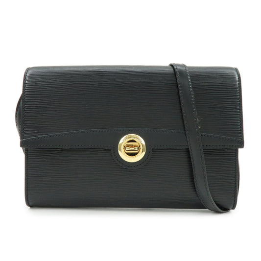 Louis Vuitton Epi Arche 2Way Shoulder Bag Clutch Bag Noir M52572