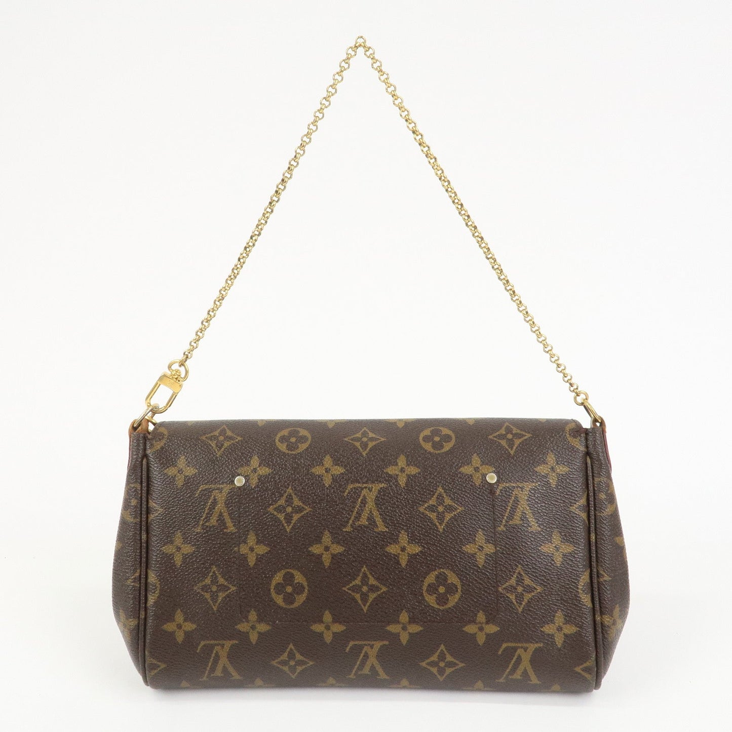 Louis Vuitton Monogram Favorite MM Shoulder Bag Brown M40718