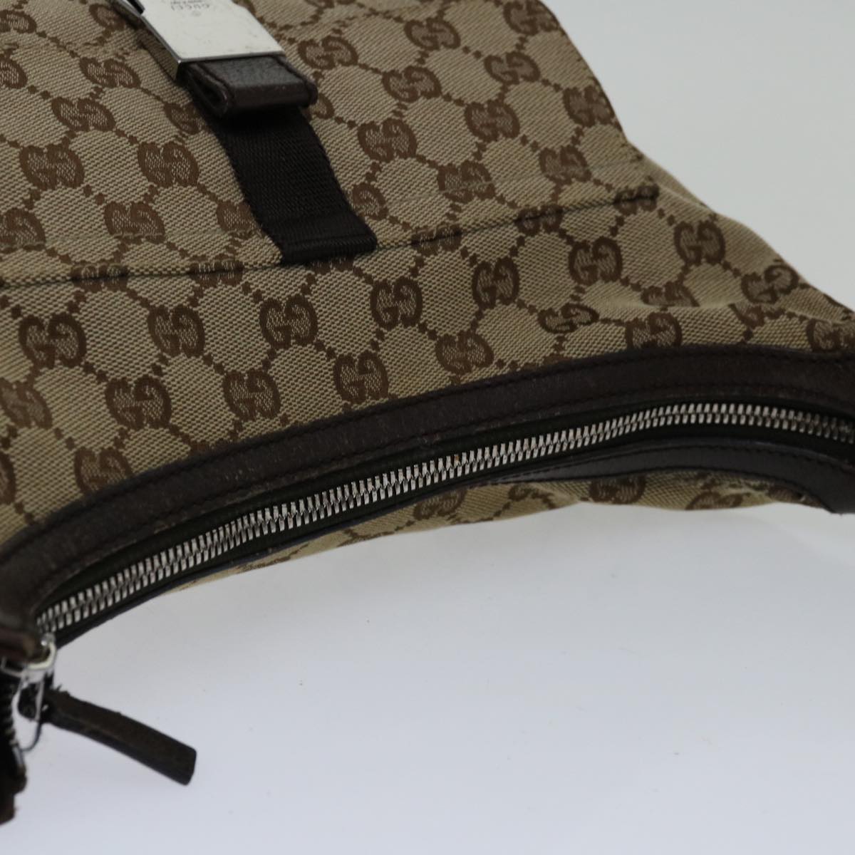 Gucci Gg Canvas Brown Canvas Shoulder Bag ( )