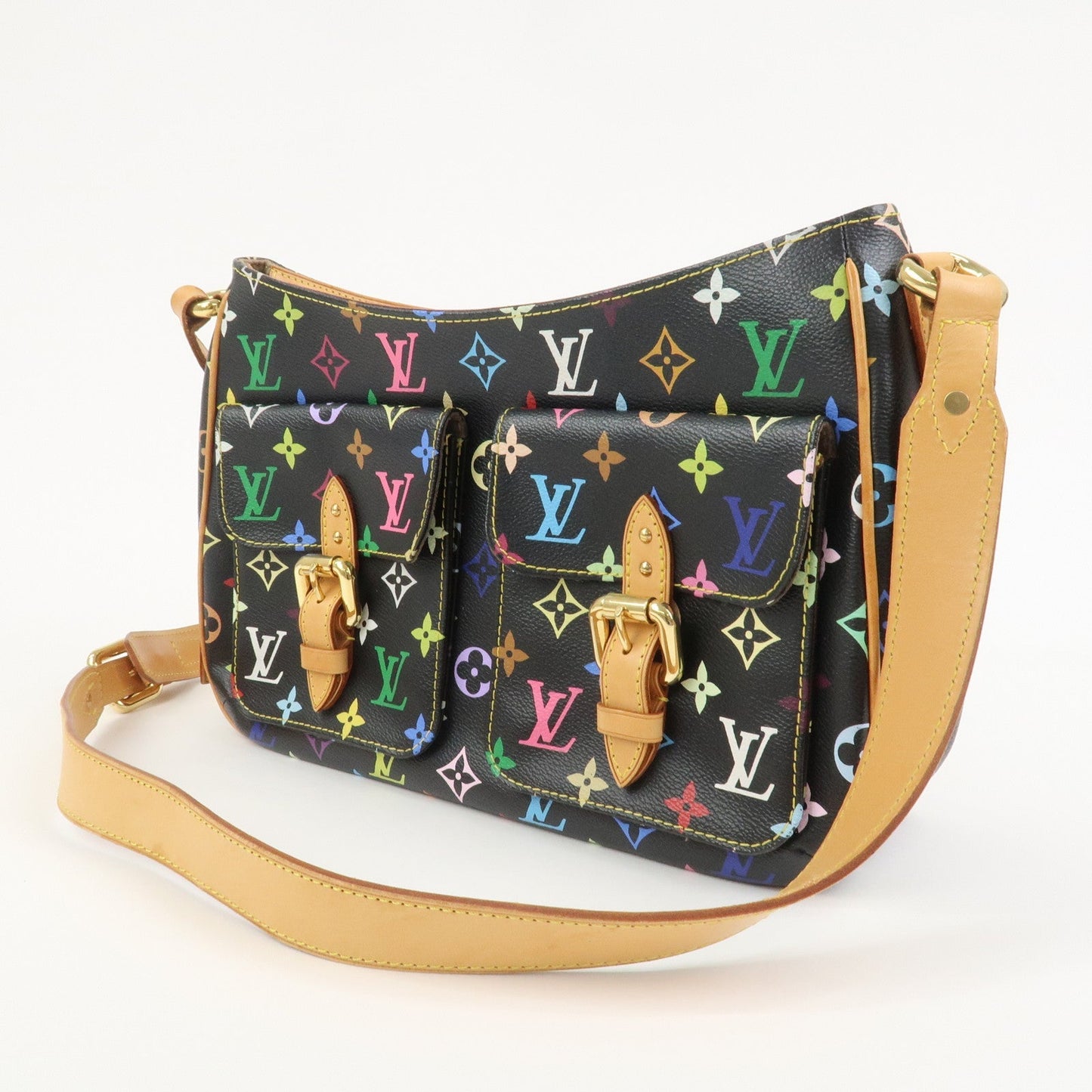Louis Vuitton Monogram Lodge GM Shoulder Bag Multicolor Noir M40052