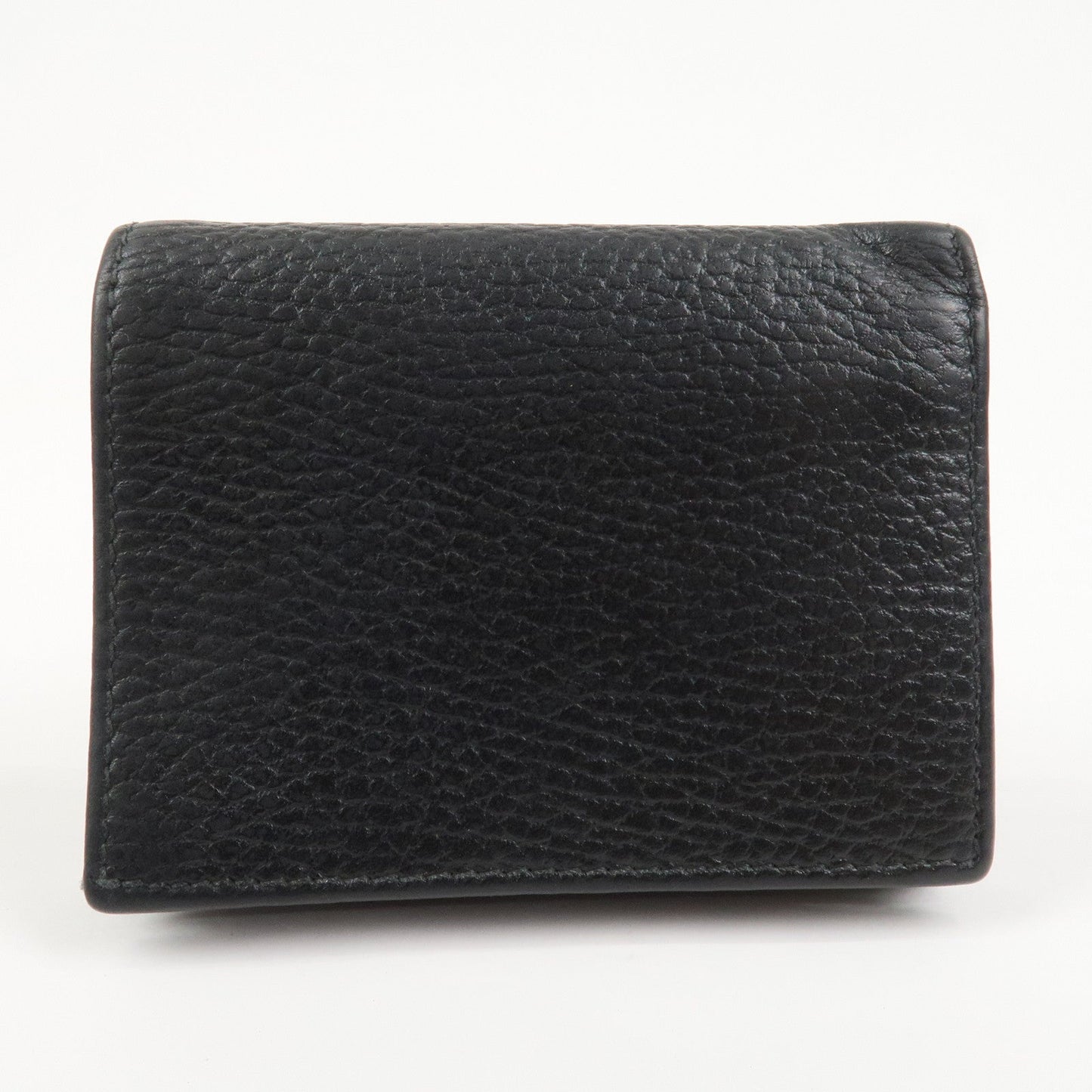GUCCI GG Marmont Double G Mini Leather Wallet Compact Wallet 456126