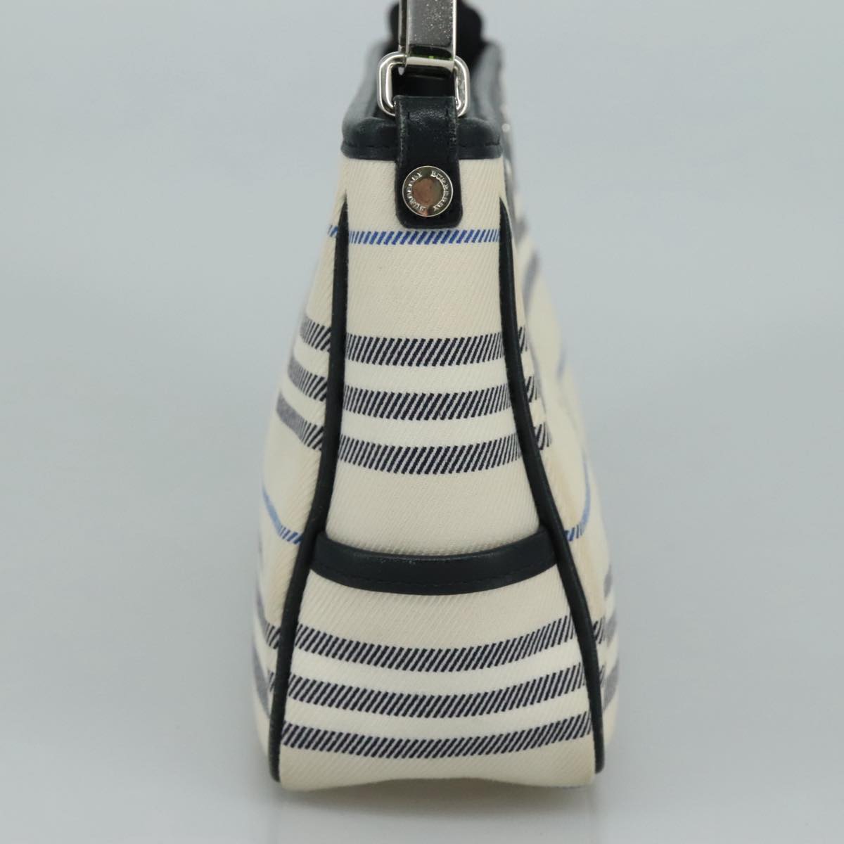 Burberry White Canvas Shoulder Bag ( )