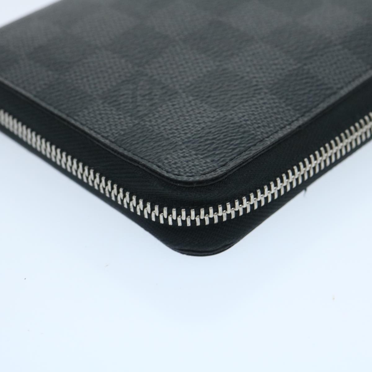 Louis Vuitton Gray Canvas Zippy organizer wallet accessories