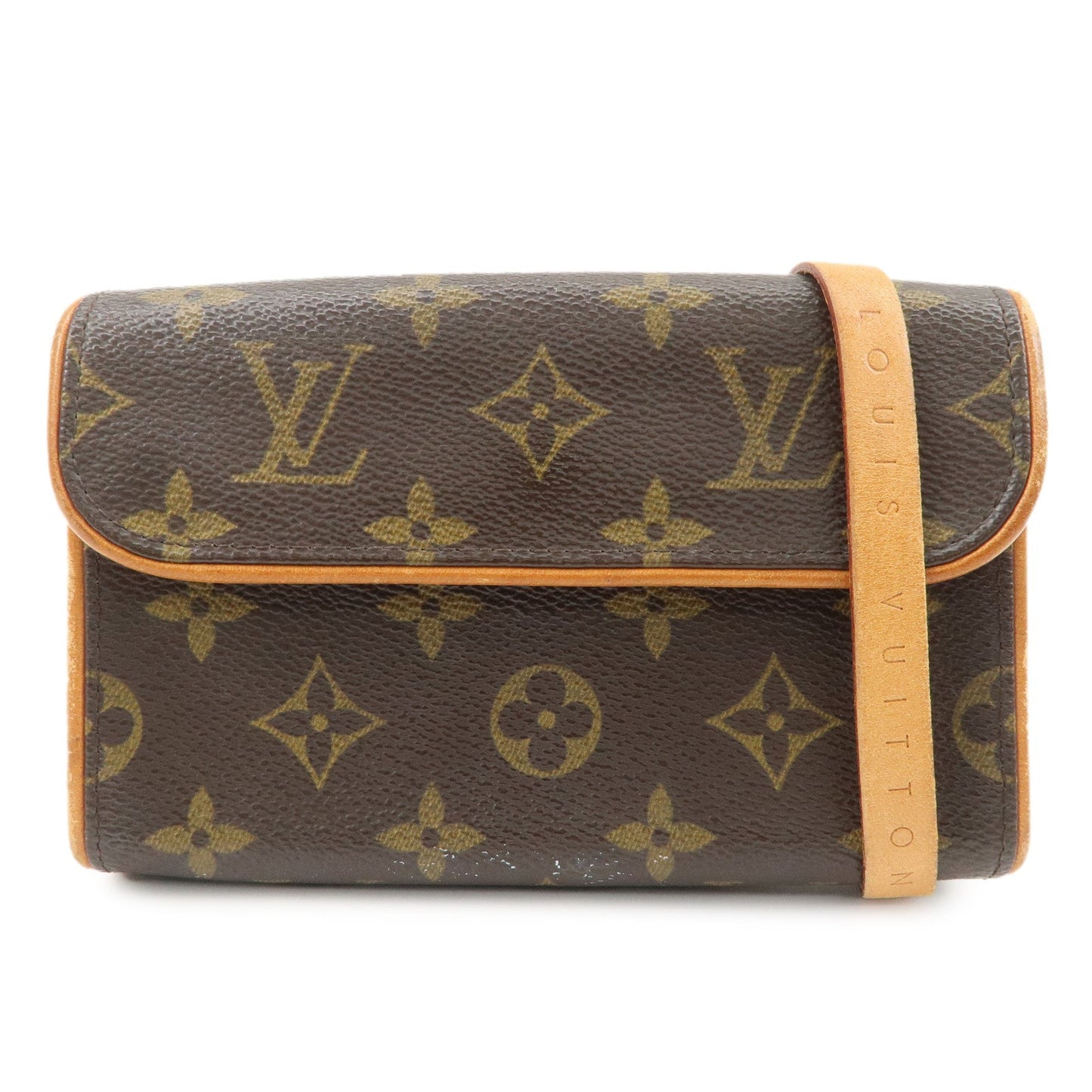 Louis Vuitton Monogram Pochette Florentine Waist Bag Belt M51855