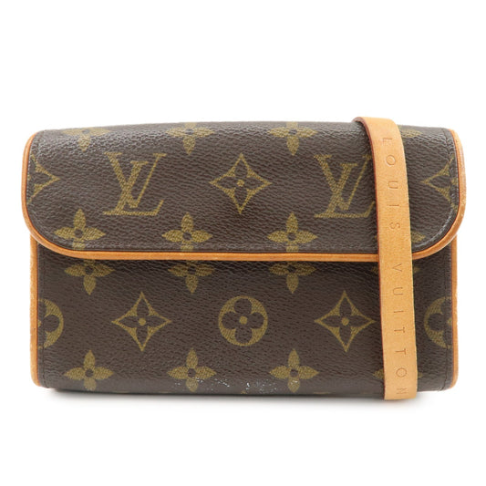 Louis Vuitton Monogram Pochette Florentine Waist Bag Belt M51855