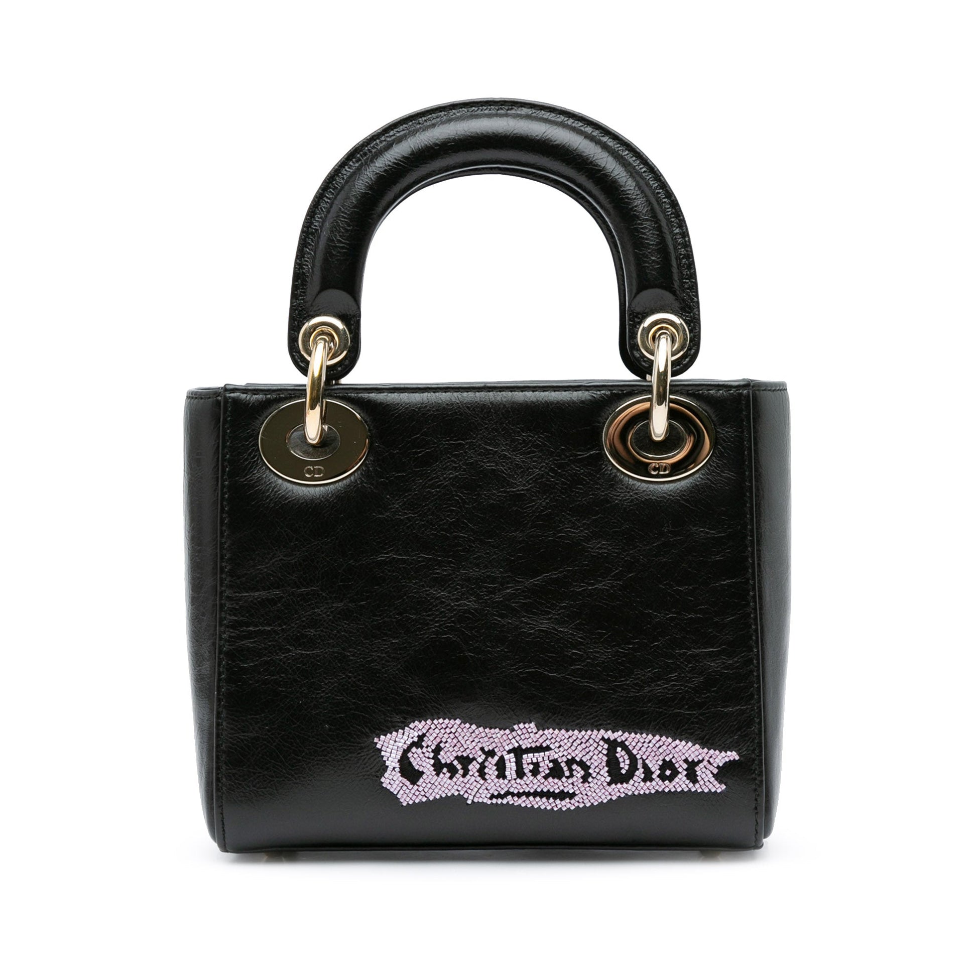 Dior Lady Dior Chain Leather Shoulder Bag