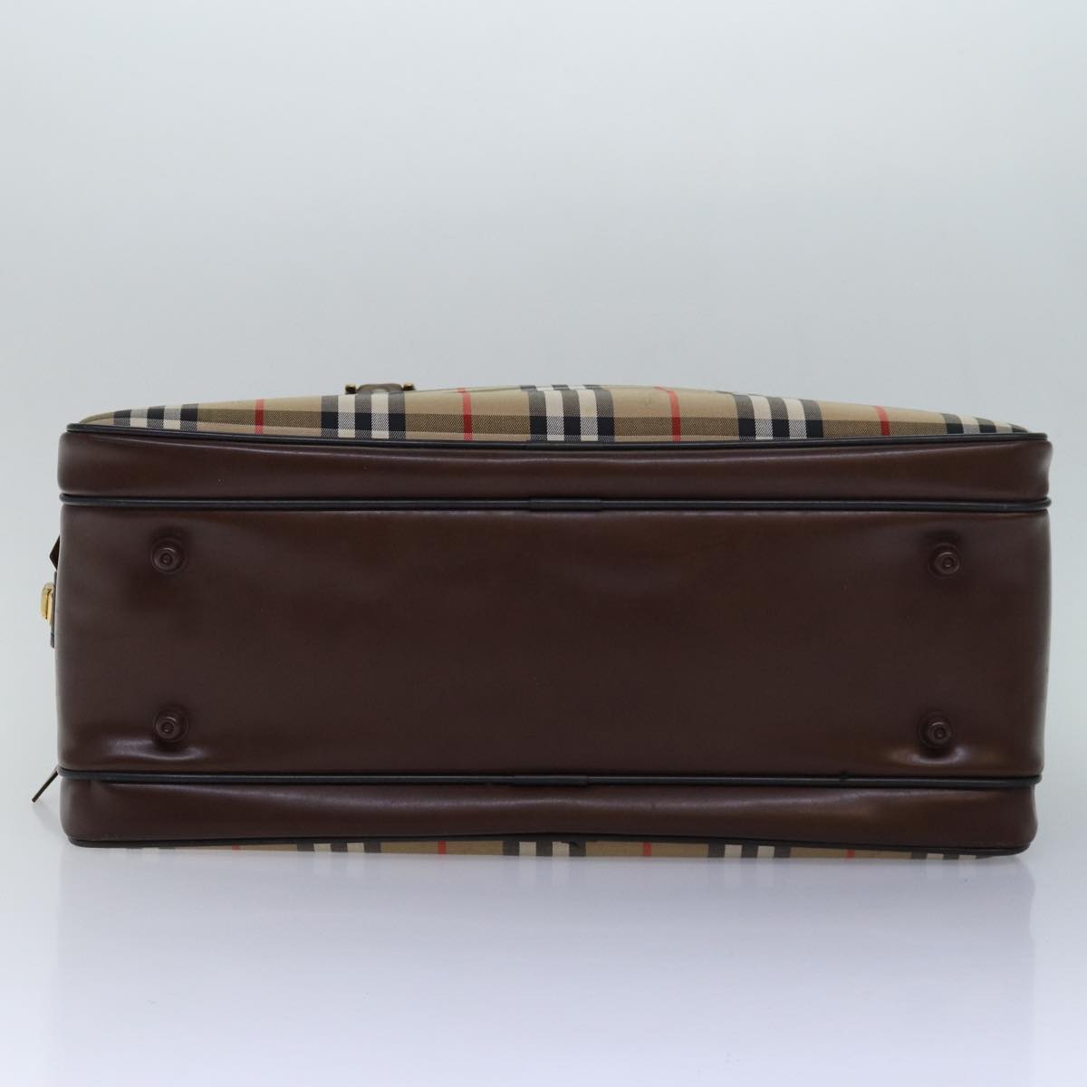 Burberry Beige Canvas Travel Bag ( )