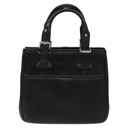 Burberry Nova Check Black Leather Handbag ( )