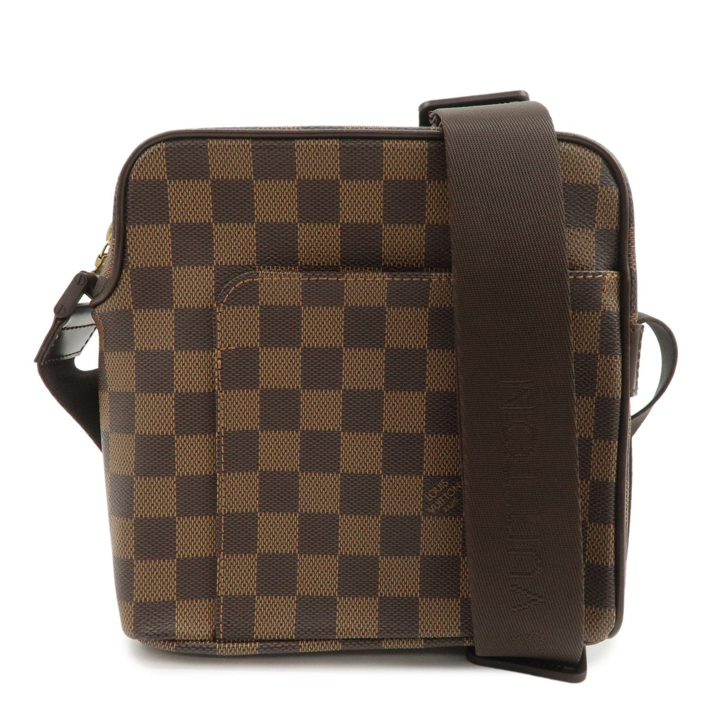 Louis Vuitton Damier Olaf PM Crossbody Shoulder Bag Brown N41442
