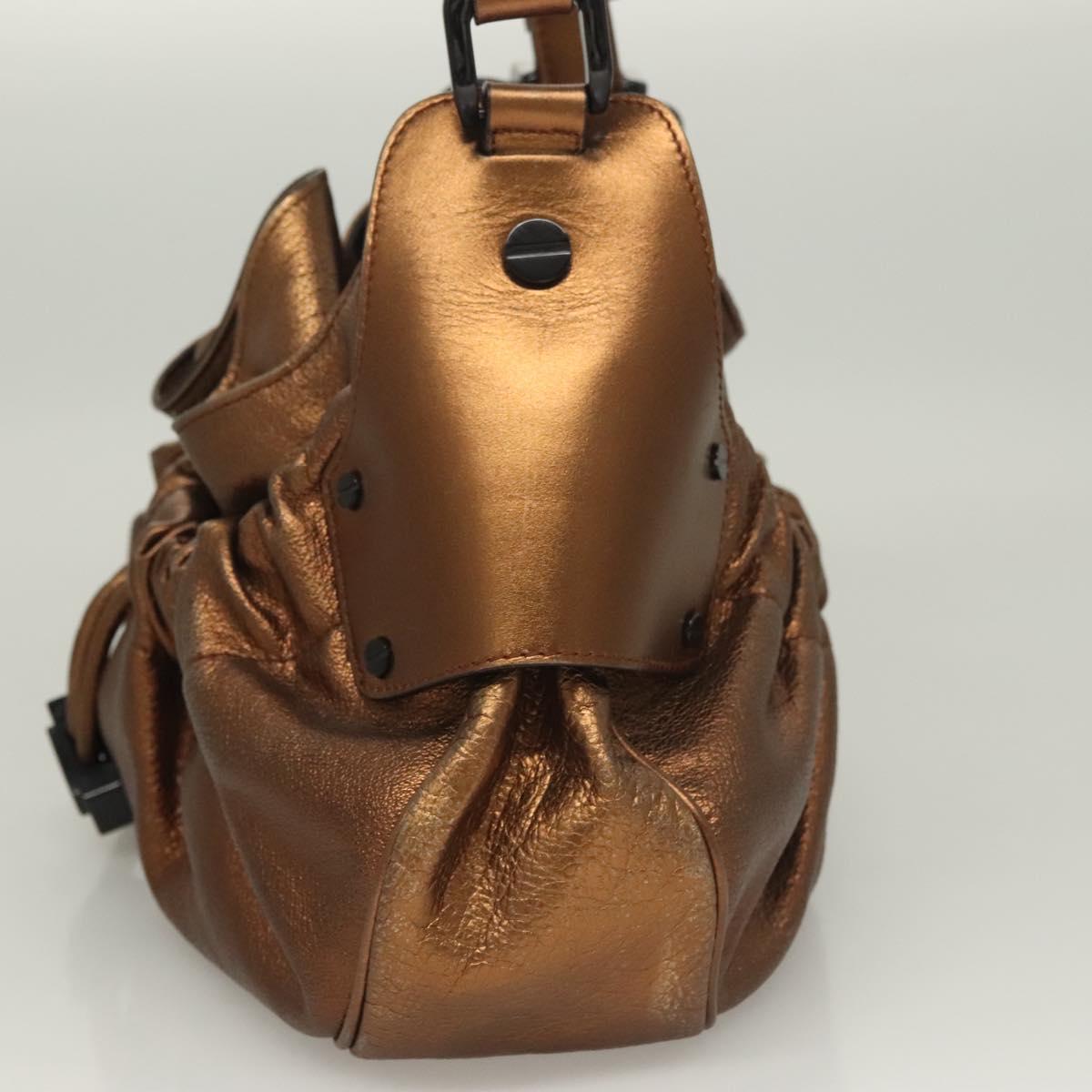Burberry Woodbury Brown Leather Shoulder Bag ( )