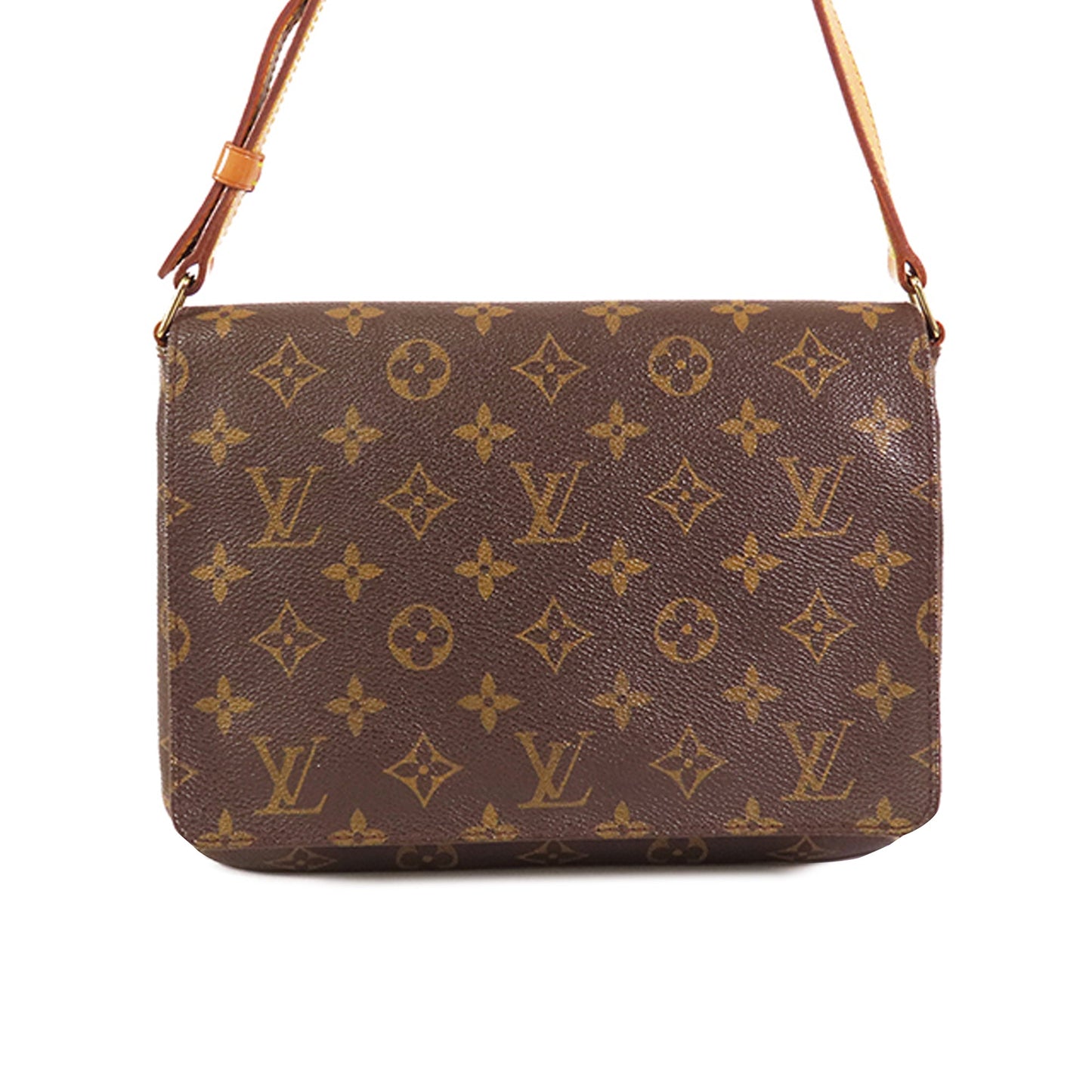 Brown Louis Vuitton Monogram M tte Tango Long Strap Crossbody Bag