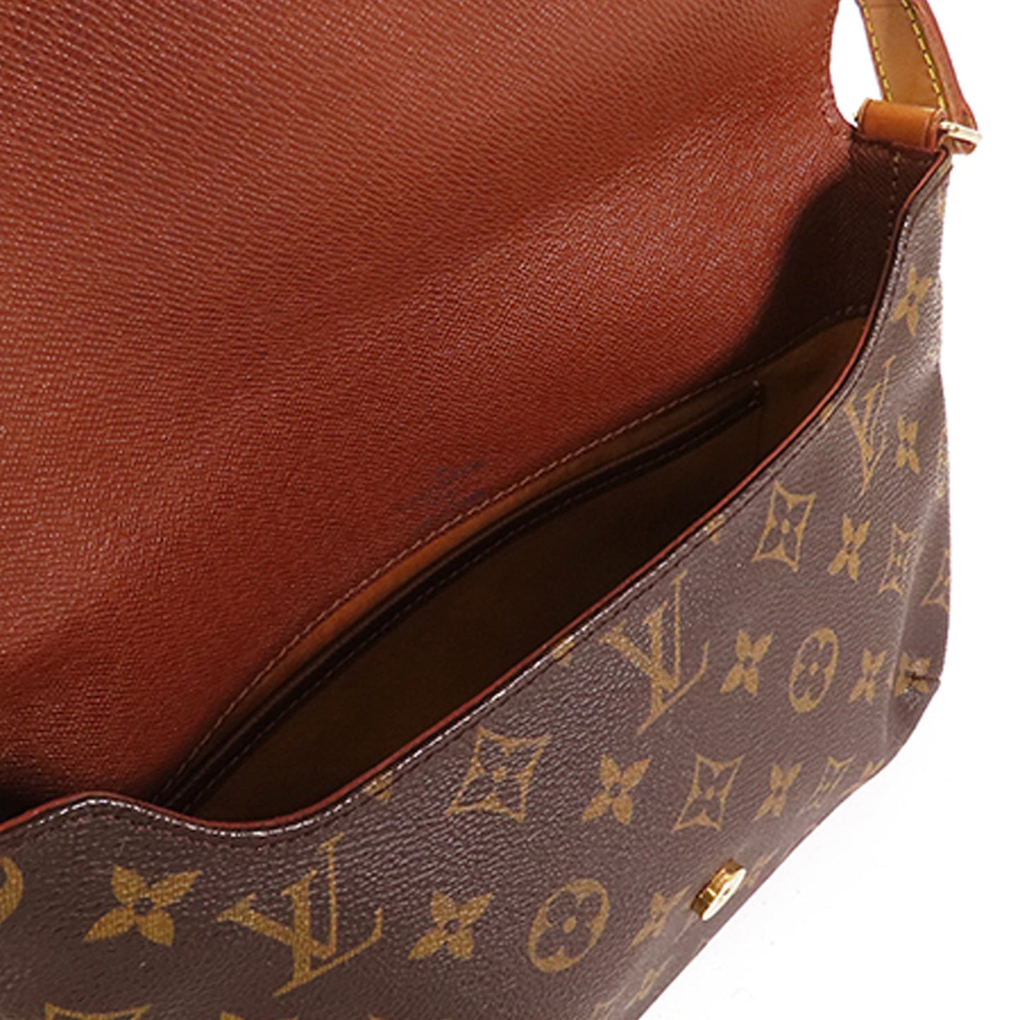 Brown Louis Vuitton Monogram M tte Tango Long Strap Crossbody Bag