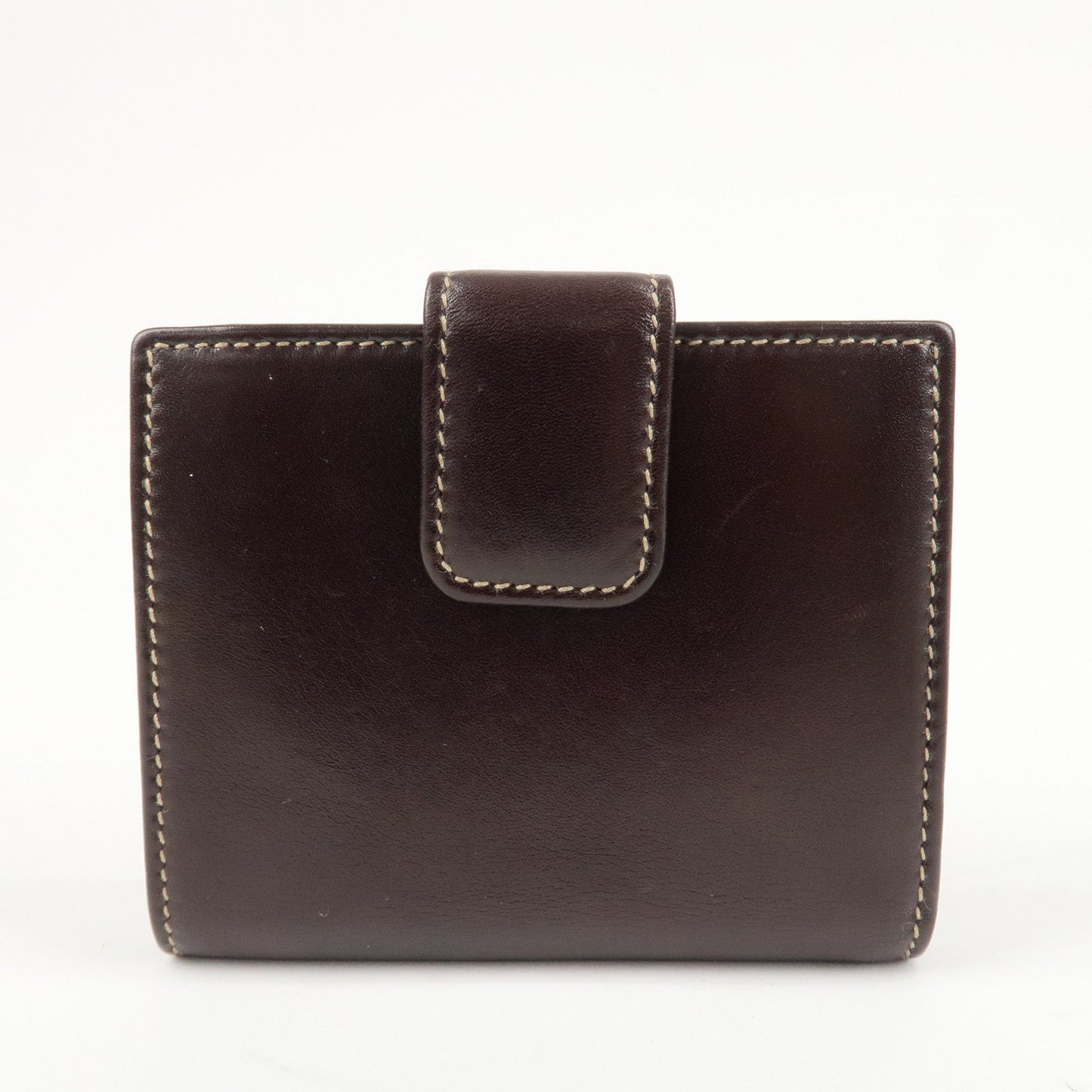 GUCCI Interlocking G Sherry Double Hook Bi-Fold Wallet 162760