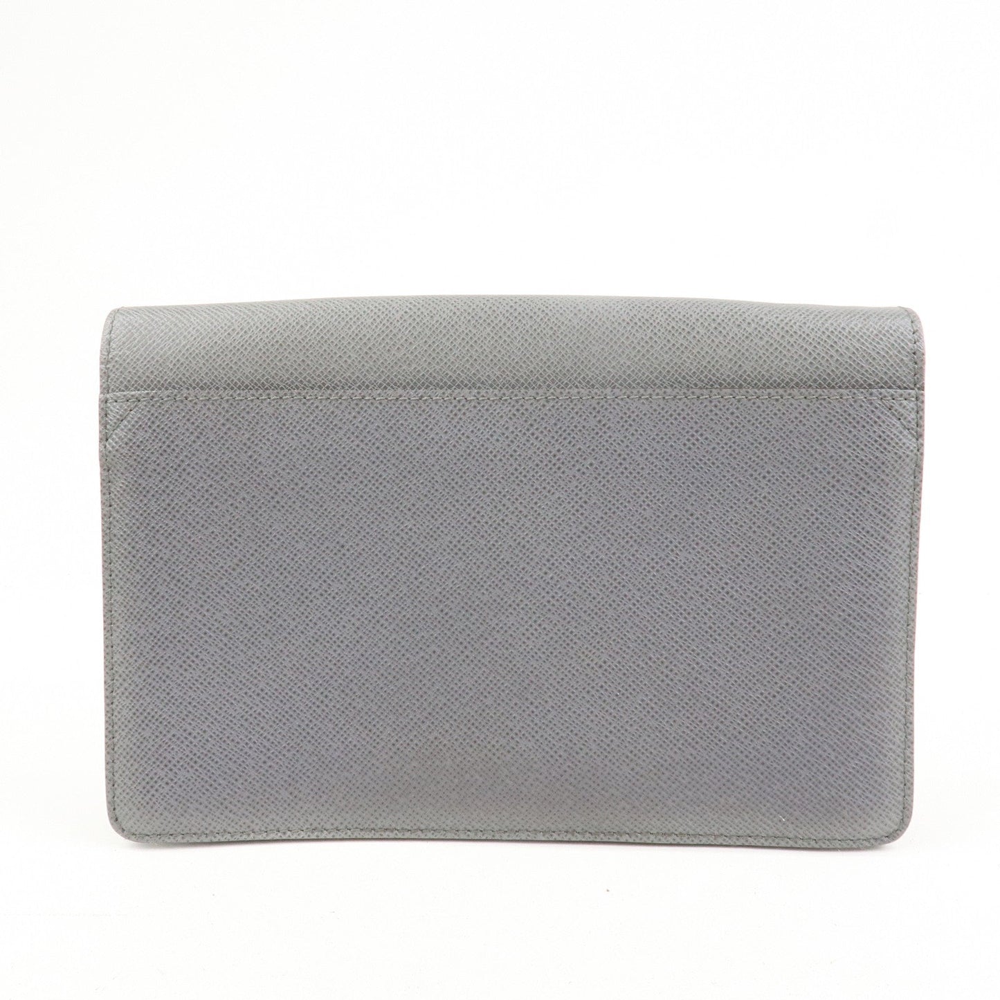 Louis Vuitton Taiga Leather Neo Belaia Clutch Bag Glacier M32683