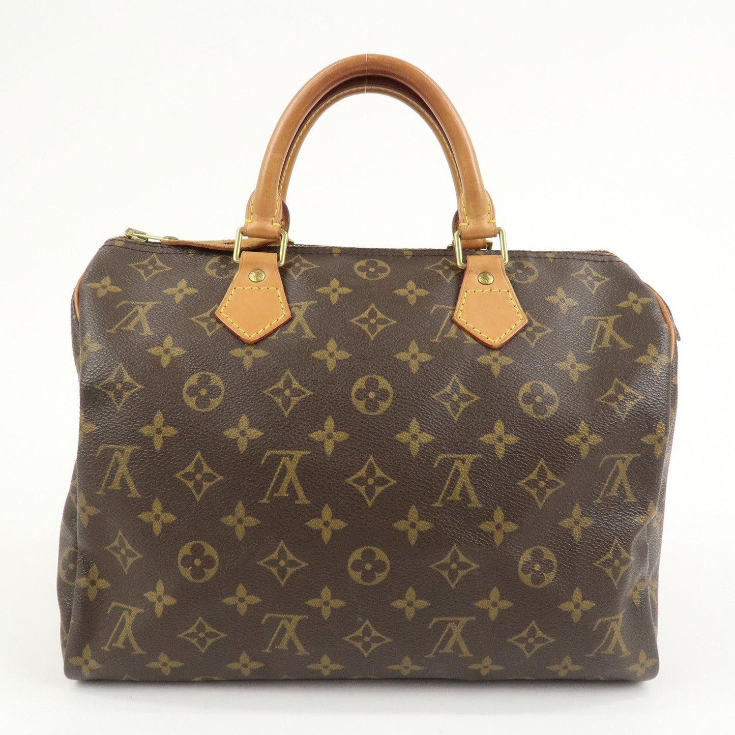 Louis Vuitton Monogram Speedy 30 Boston Bag Hand Bag Brown M41526