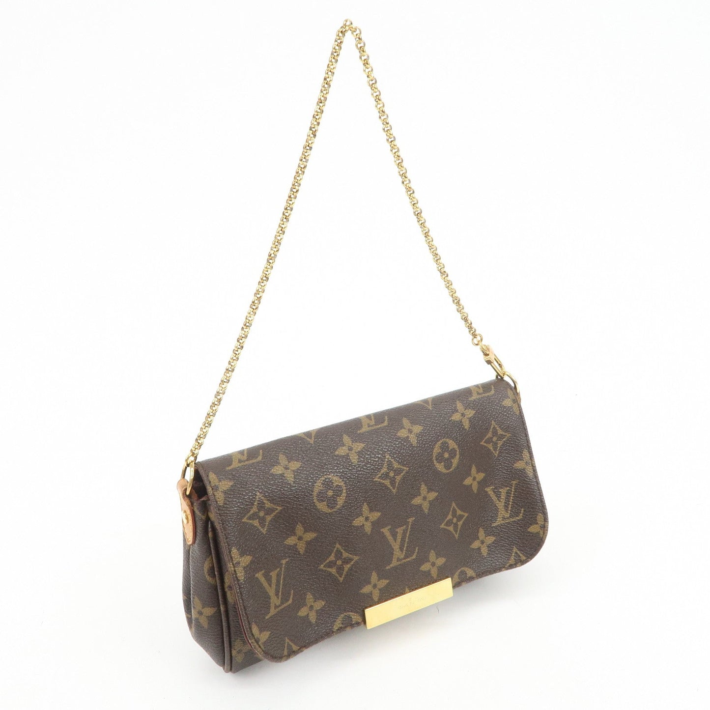 Louis Vuitton Monogram Favorite PM 2Way Shoulder Bag Brown M40717
