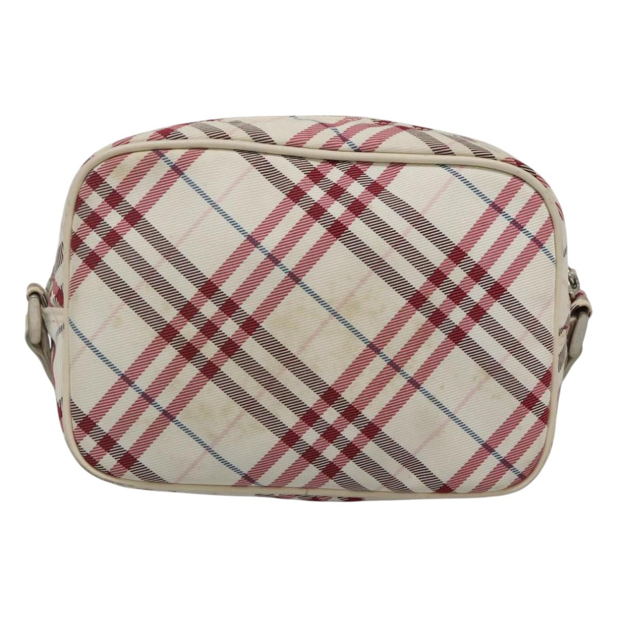 Burberry Nova Check Red Nylon Shoulder Bag ( )