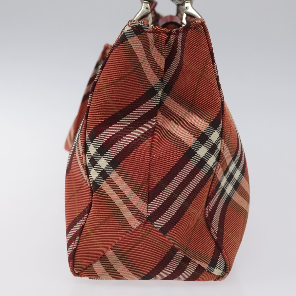 Burberry Nova Check Red Synthetic Handbag ( )