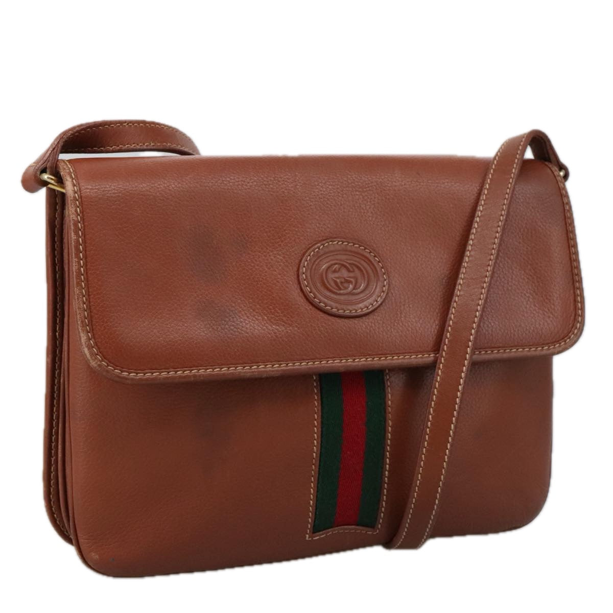 Gucci Leather Shoulder Bag
