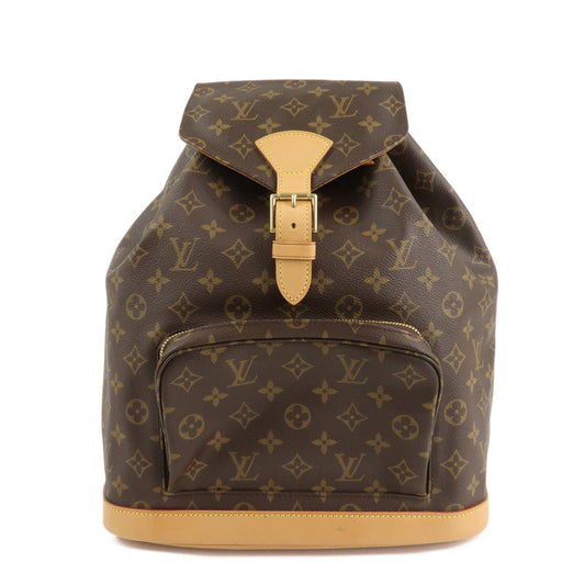 Louis Vuitton Monogram Montsouris GM Backpack Brown M51135