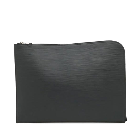 Black Louis Vuitton Epi Pochette Jour GM Clutch Bag
