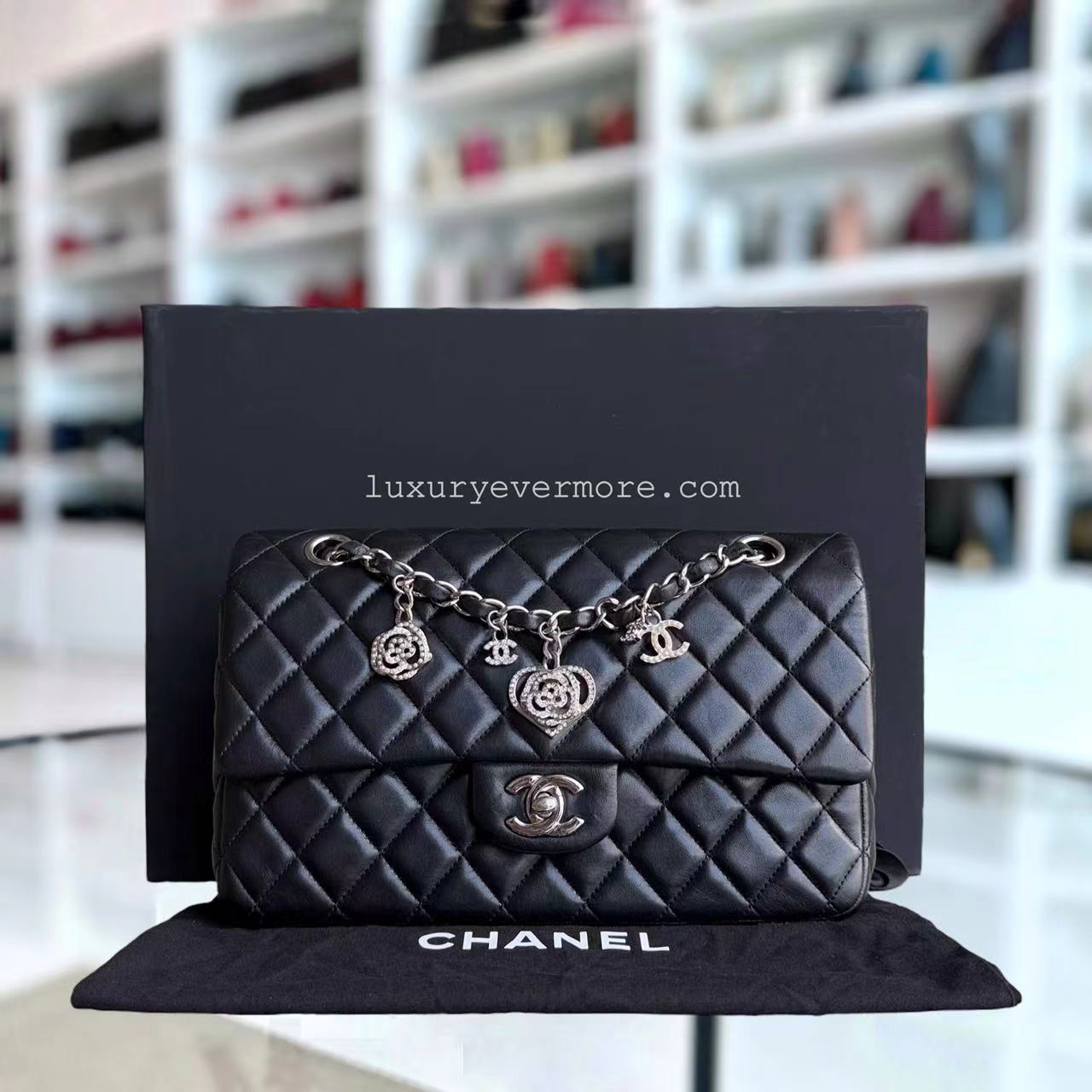 Chanel Classic Flap Medium Shoulder Bag - EworeBags