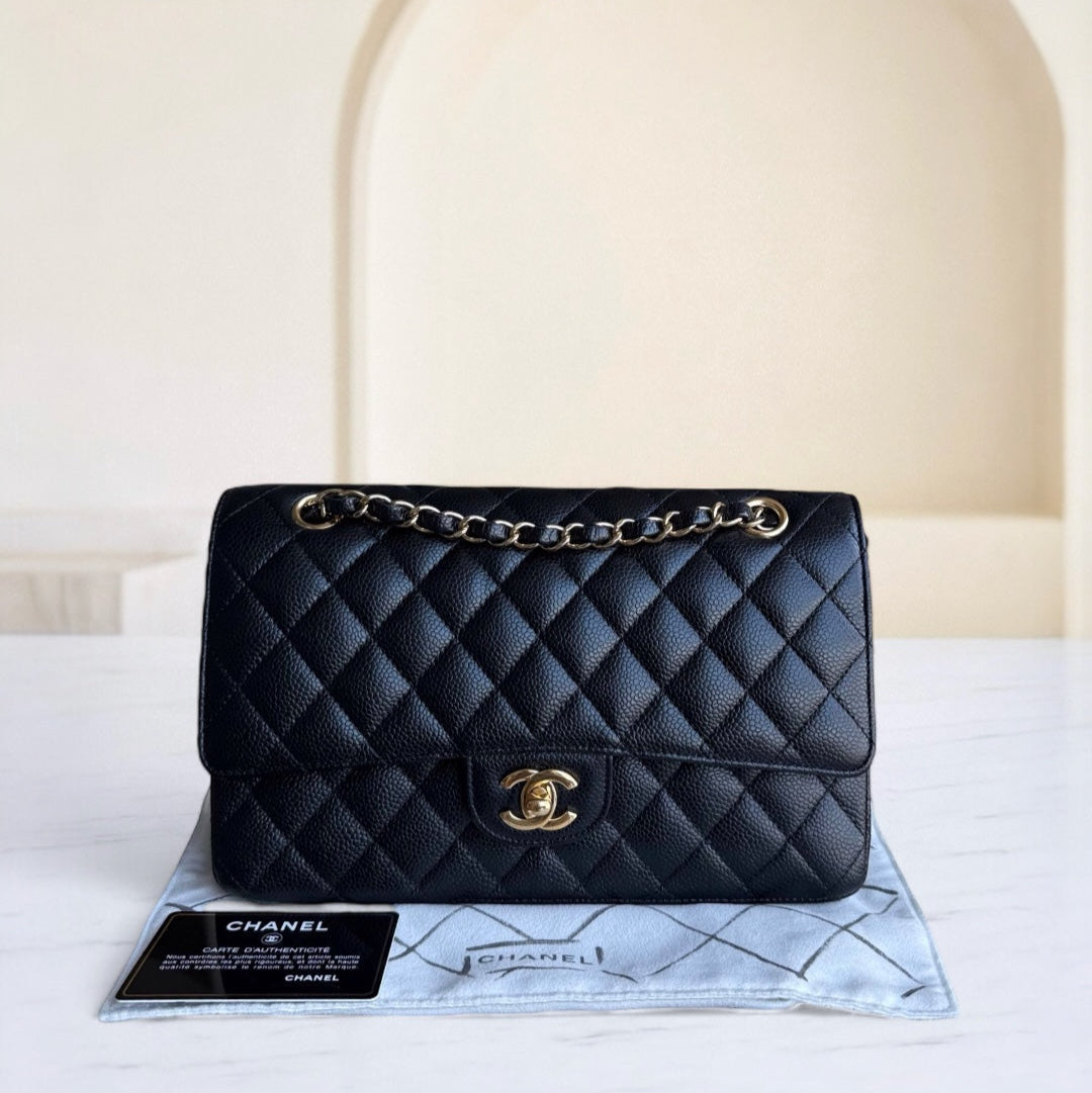 Chanel Classic Flap Medium Shoulder Bag - EworeBags