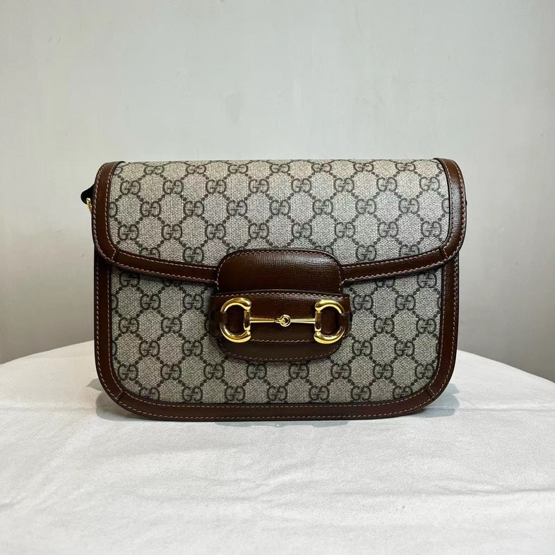 Gucci Horsebit Leather Crossbody Style 1
