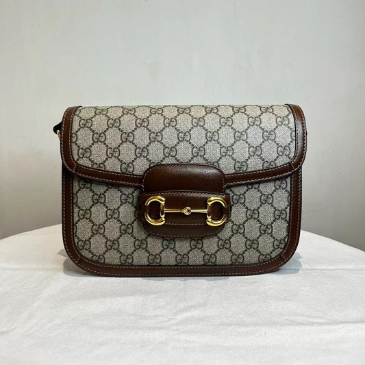 Gucci Horsebit Leather Crossbody Style 1