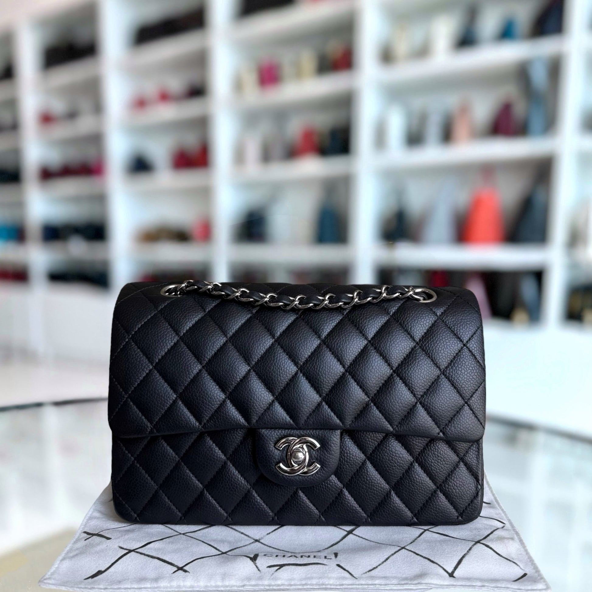 Chanel Classic Flap Medium Shoulder Bag - EworeBags
