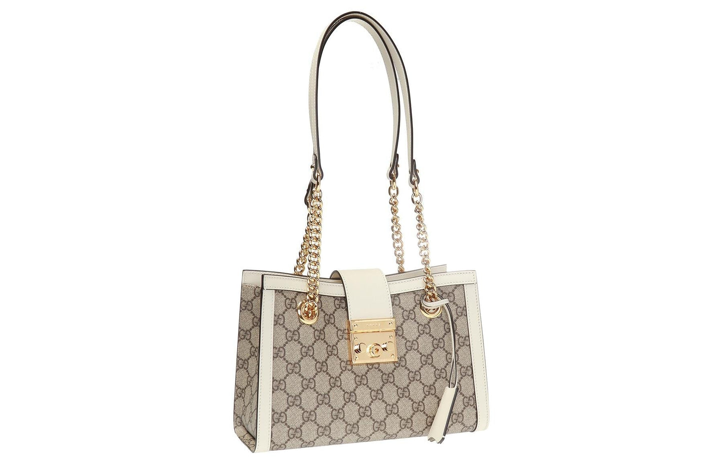 Gucci Chain Canvas Shoulder Bag