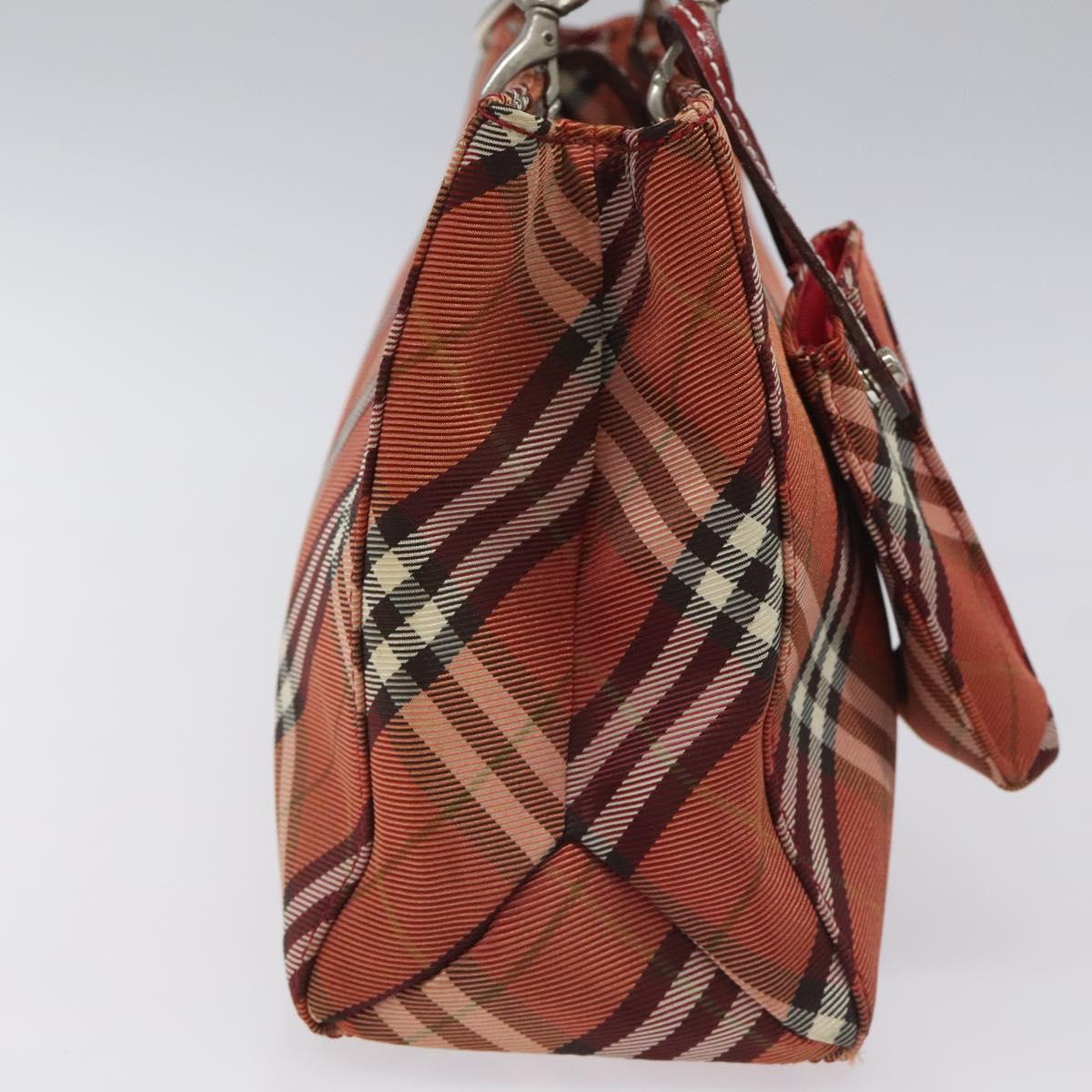 Burberry Nova Check Red Synthetic Handbag ( )