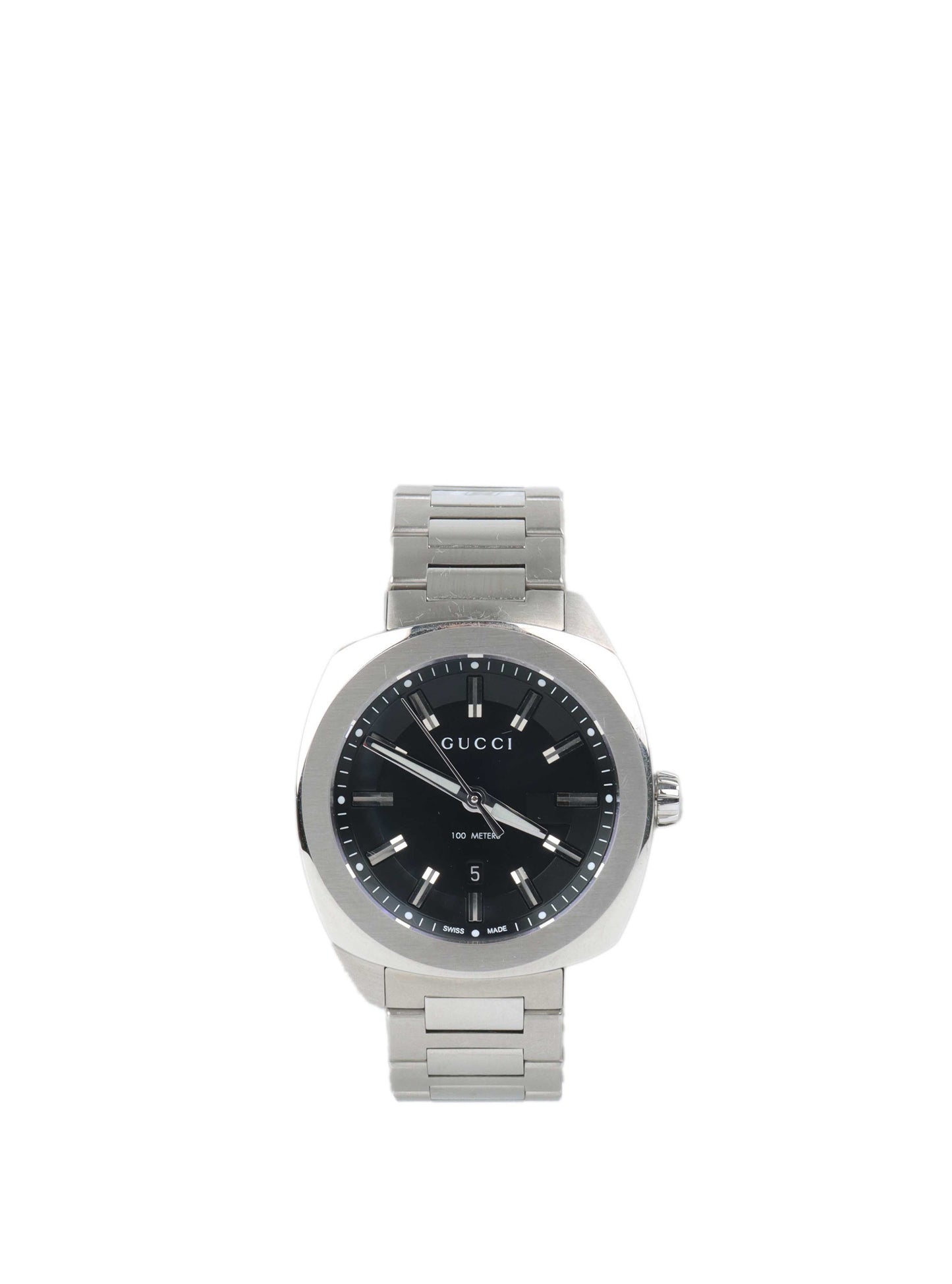 Gucci Black Stainless Steel GG2570 Watch 41mm.