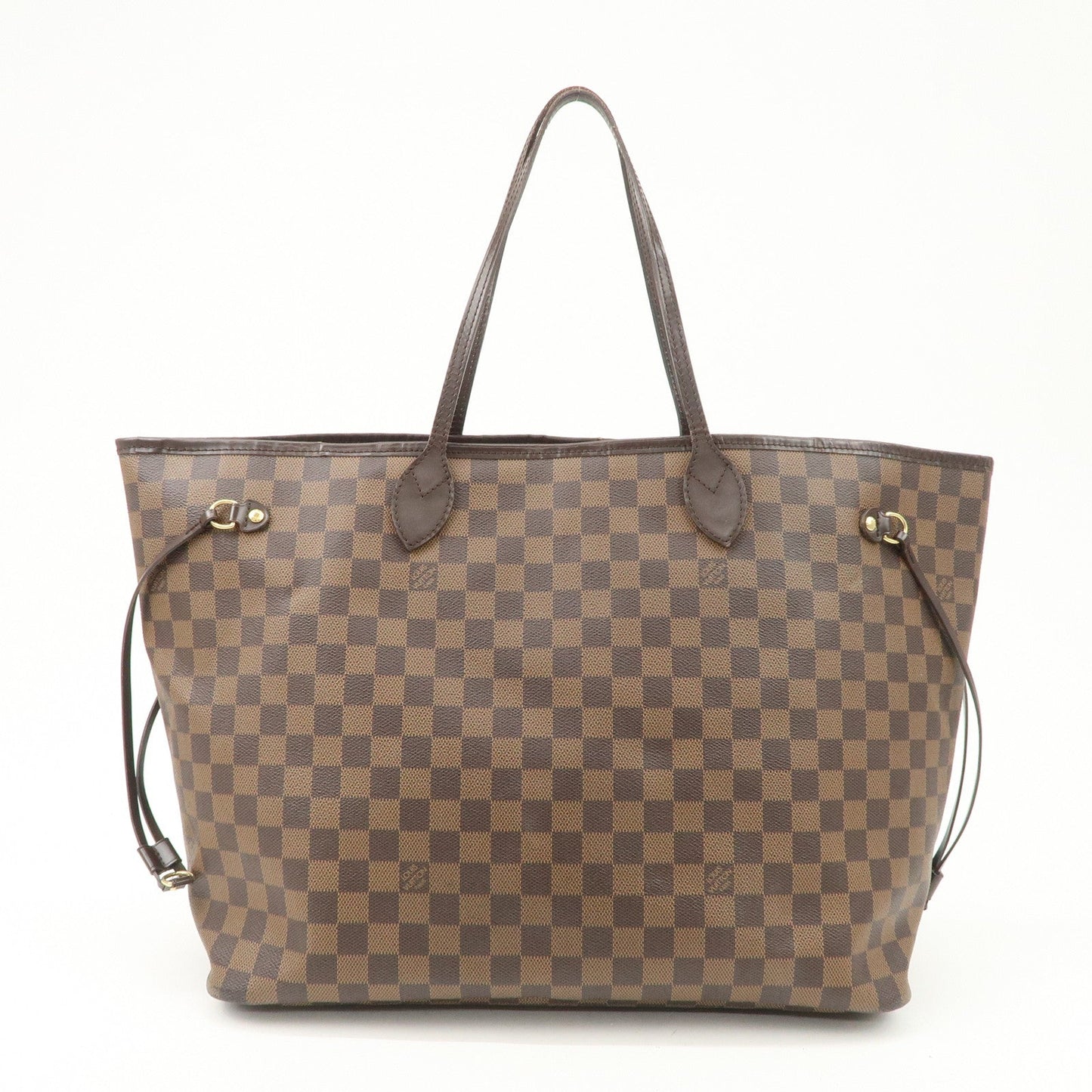 Louis Vuitton Damier Ebene Neverfull GM Tote Bag N51106