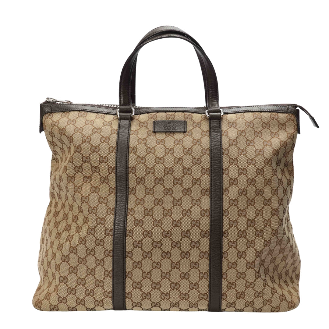 Gucci Monogram Canvas Tote