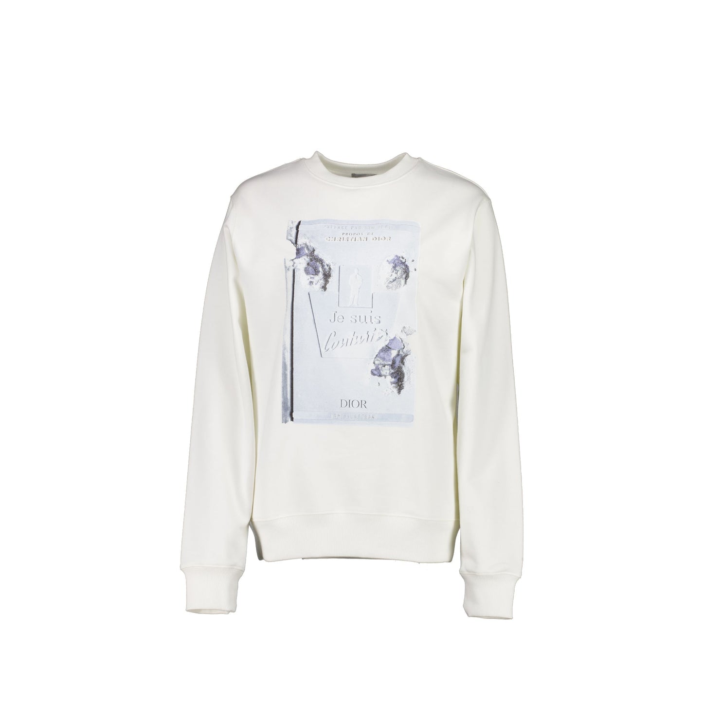 Dior Size Daniel Arsham Sweatshirt White