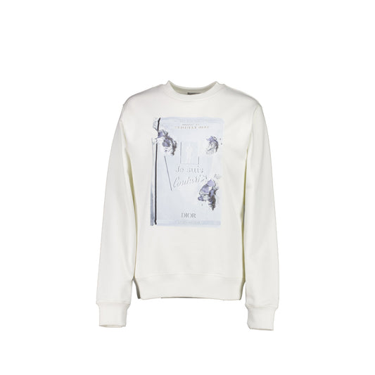 Dior Size Daniel Arsham Sweatshirt White