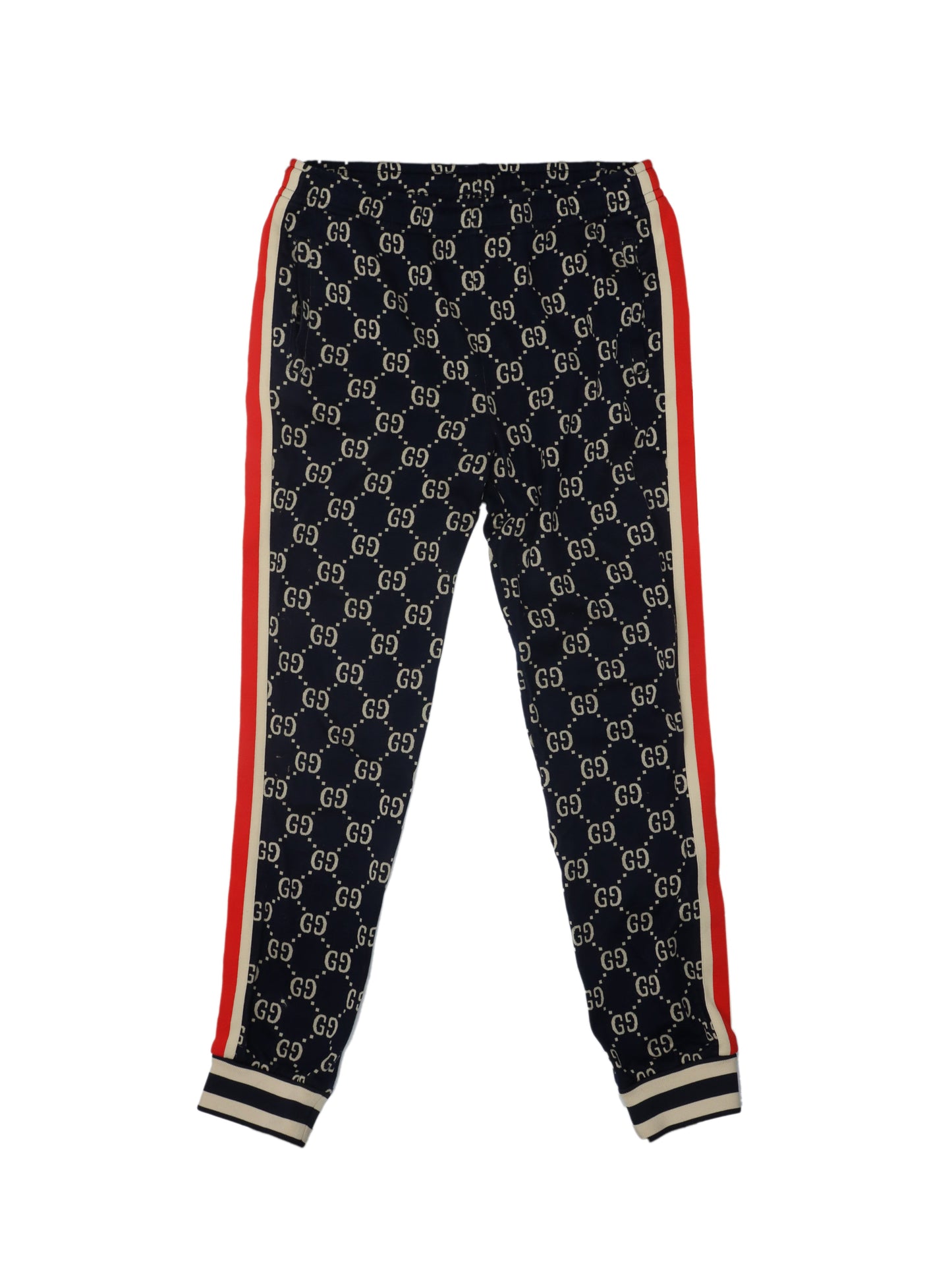 Gucci Blue Monogram Track Pant.