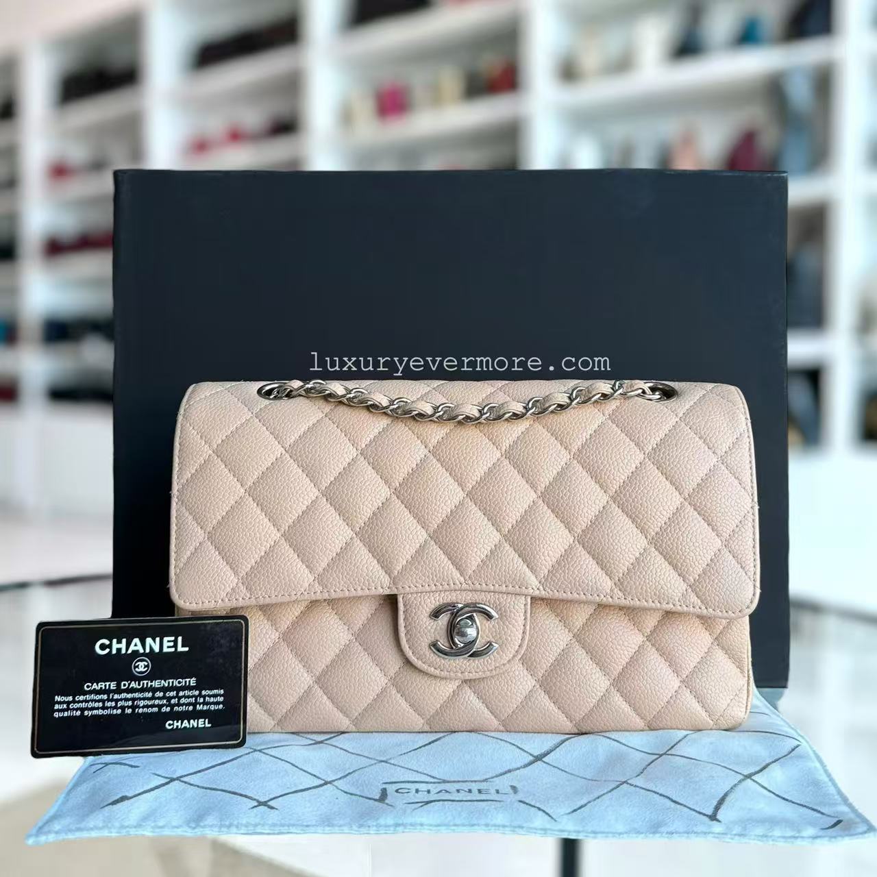 Chanel Classic Flap Medium Shoulder Bag - EworeBags