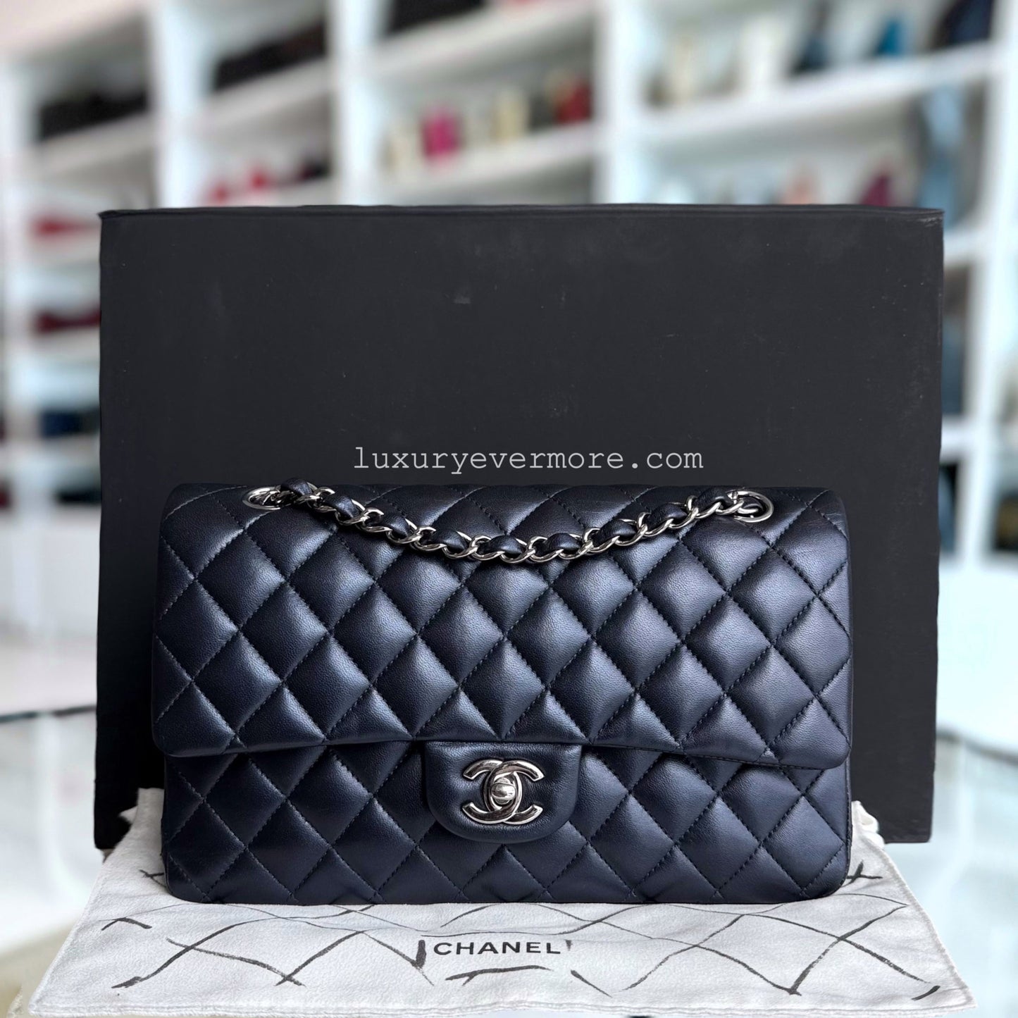 Chanel Classic Flap Medium Shoulder Bag - EworeBags