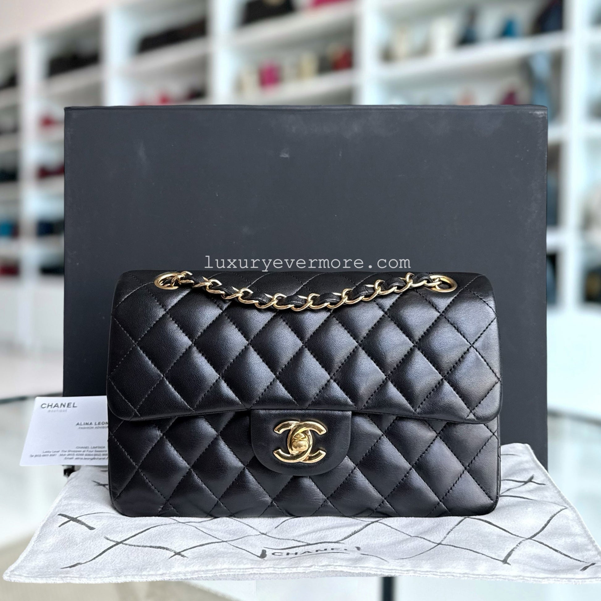 Chanel Classic Flap Small Shoulder Bag - EworeBags