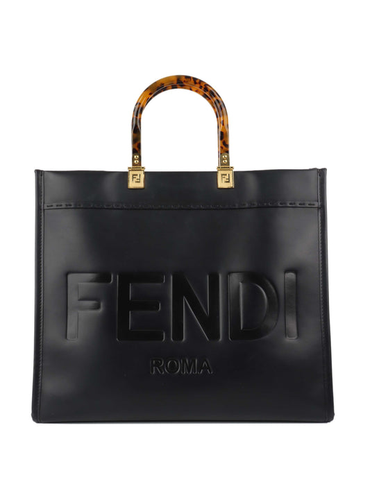 Fendi Black Medium Sunshine Tote.