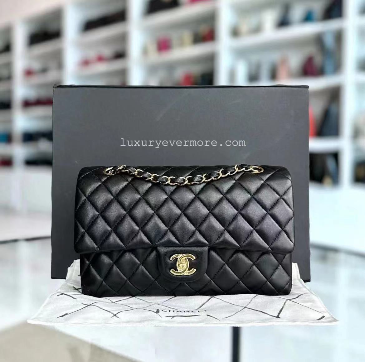 Chanel Classic Flap Medium Shoulder Bag - EworeBags