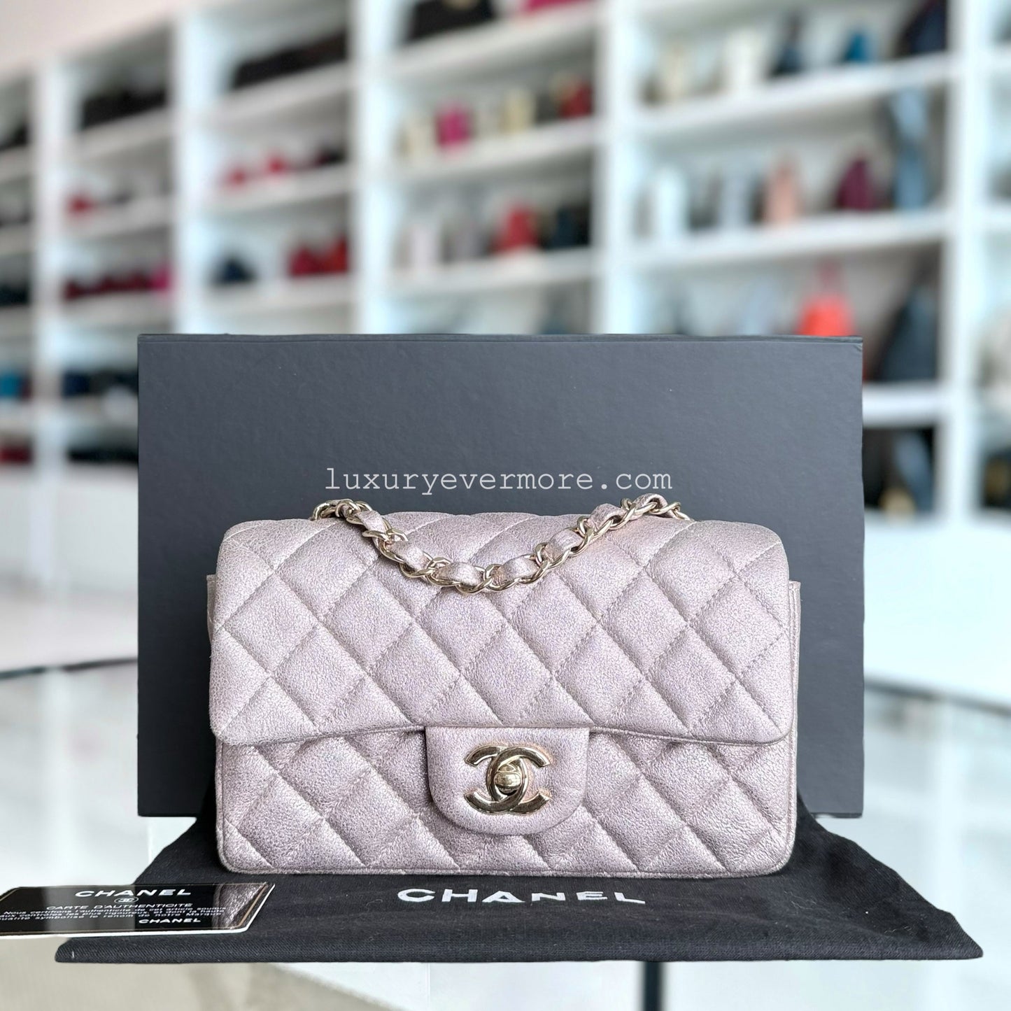 Chanel Classic Flap Mini Shoulder Bag - EworeBags